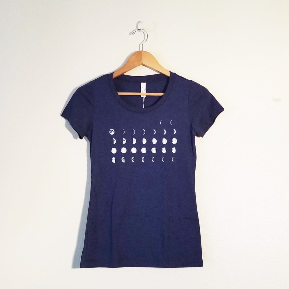 NWT Lunar Chart Moon Graphic Tee | Size M